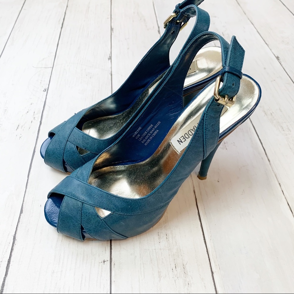 Steve Madden Marlene peep toe heels